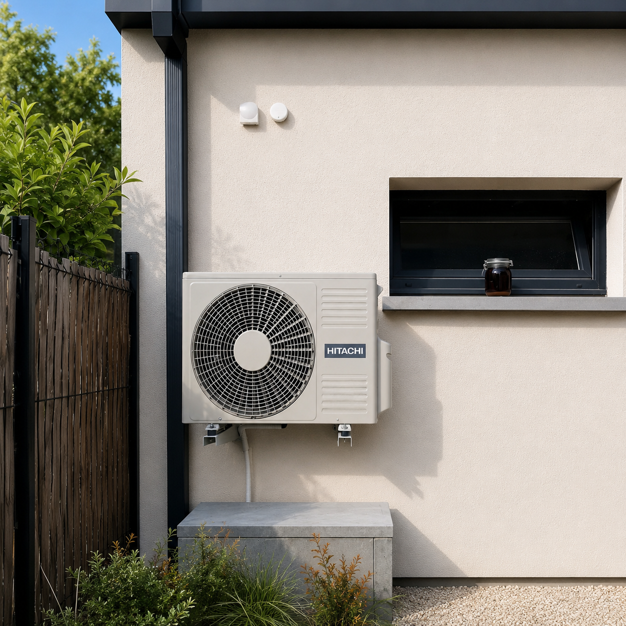 Climatisation réversible et confort d'été à Loyett